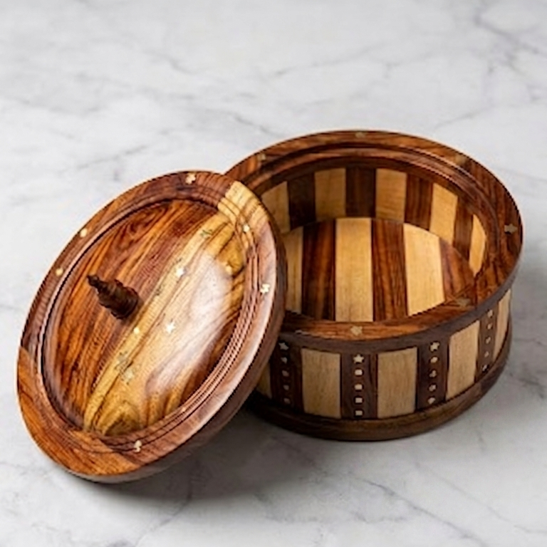 Wooden Hot Pot – Insulated Food Warmer